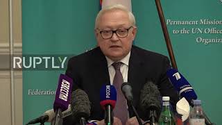 Switzerland: Russia has no intention to 'attack' Ukraine - Ryabkov