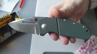 Benchmade 755 MPR разборка ножа-крепыша