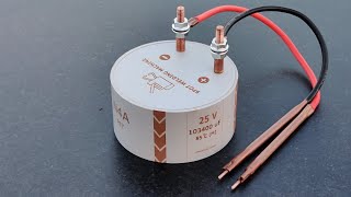 Making Diy Capacitor Using Spot Welding Machine