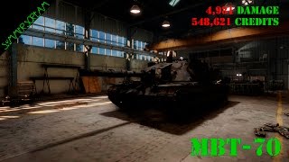 Armored Warfare | MBT-70 - Пол лимона за бой / Half a million for battle