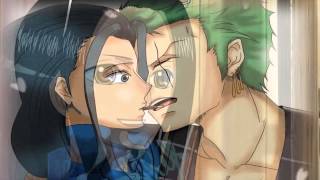 One Piece Zoro x Robin Paparazzi