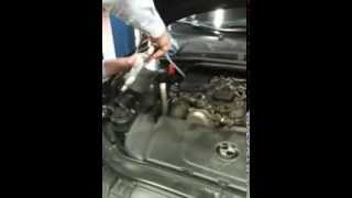 Очистка сажевого фильтра BMW 320d ч2.