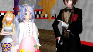 [MMD x FNAF] Primeira vez conhecendo a Freddy FazBear Pizza {60 FPS}