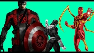 Мини фигурки Lego Marvel #7 + истории персонажей