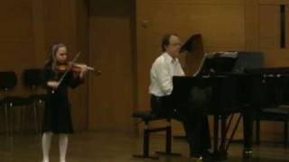 Young Violin - Beriot "Scene de Ballett" played from Sofia Kapchiev