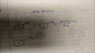 Heck Reaction and Predicting The Products (Terminal Addition)