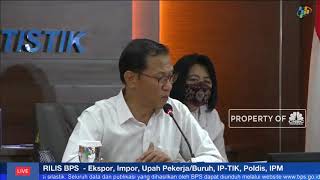 Neraca Perdagangan November 2020 Surplus USD 2,62 Miliar