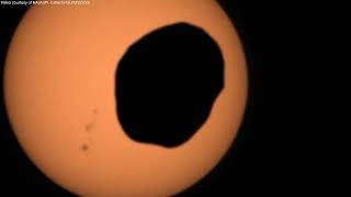 Perseverance observes Solar Eclipse on Mars