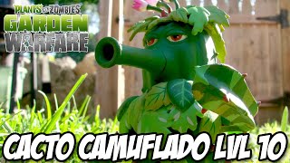 Plants vs Zombies Garden Warfare PS4 - Cacto LVL 10 Cacto Camuflado,ferraram com ele mas ainda é bom