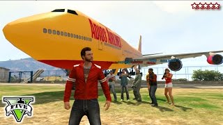 GTA 5 Jumbo Jet Epic SANDBOX! | GTA Online Fun With Liberators, Mil-Jets, Jumbo Jet