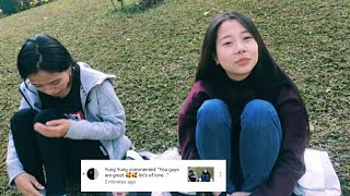 Singing songs to random girls in public || Social Experiment || Northeast India
