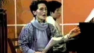 周小燕教廖昌永多情的土地 ( Zhou Xiaoyan Teach Liao Changyong)