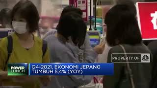 Ekonomi Jepang Tumbuh 5,4% (YOY)
