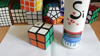 Как смазать Кубик Рубика 2х2,How to lubricate a 2x2 Rubik's Cube