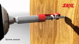It's easy with the Skil Screw Assist!