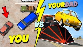 BeamNG | How is parking: YOU vs YOUR DAD