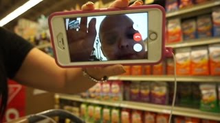 Facetiming at the Grocery store (Daily #759)