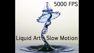 Liquid Art - Highspeed Video mit über 5000 fps!