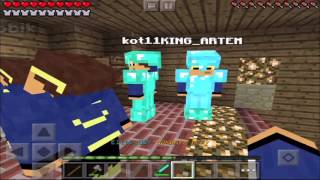ГРИФЕР ШОУ В MINECRAFT PE 0.14.0 ПОЛНЫЙ ПИПЕЦ !!!