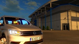 Euro Truck Simulator 2 обзор мода Volkswagen Caddy 2015 (1.28.1.2s)
