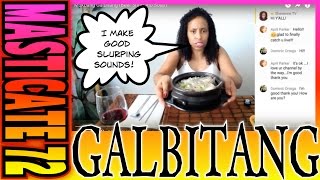Mukbang Galbitang (Beef Short Rib Soup)