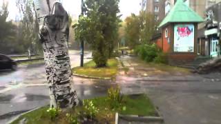 ураган в Бердянске 24 09 2014