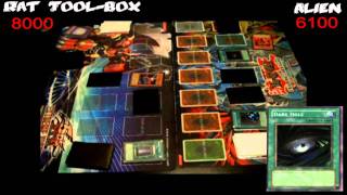 Yugioh Duel: Alien vs Rat Tool-Box - Round Three