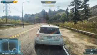 Need for Speed Most Wanted - Езда по городу и немного погони