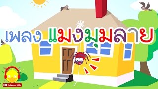 เพลงแมงมุมลาย Itsy Bitsy Spider Thai nursery rhymes ♫ เพลงเด็กอนุบาล Indysong Kids