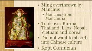 Ming & Qing China and Tokugawa Japan Video Lecture