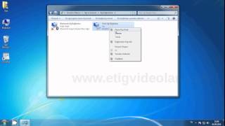 Windows 7 ağ-network kartı etkinleştir devredışı bırak