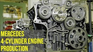 Mercedes 4-Cylinder Engine Production