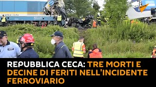Repubblica Ceca: tre morti e decine di feriti nell'incidente ferroviario