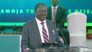 Raila's joke leaves Uhuru in stitches