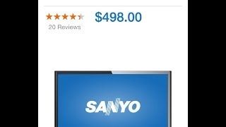 SANYO 50" DP50843 Television Review