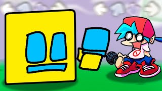 Квадратная Битва Geometry Dash против БОЙФРЕНДА во Friday Night Funkin' VS Geometry Dash
