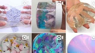 САМЫЕ КРИСТАЛЬНЫЕ СЛАЙМЫ В ИНСТАГРАММ// Crystal Slime For Instagram//Angelina Slime