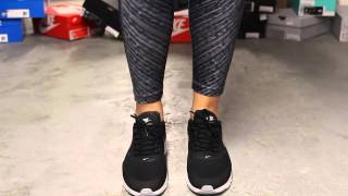 Womens Nike Air Max Thea "Wolf Grey/Black" On-Feet Video at Exclucity