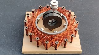Magnetic Free Energy Generator Using Copper Coil