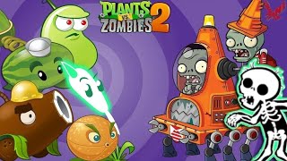 Прохождение игры: Растения против Зомби 2 | Plants vs. Zombies 2. 21-25 УРОВНИ + БОСС, Египед #3.