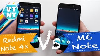 Xiaomi Redmi Note 4x vs Meizu M6 Note - Сравнение