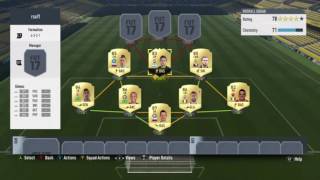 FIFA 17 *165K* (CALCIO A) SQUAD BUILDER