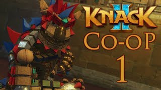 Knack 2 (Нэк 2) - кооперативное прохождение игры на русском - Глава 1-1 - Вторжение [#1]