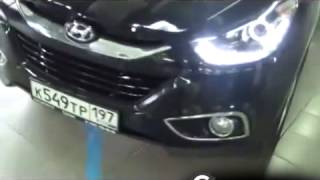 Hyundai IX 35  - передняя тюнинг оптика Хендай ай икс 35