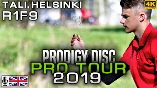 Tali Helsinki Prodigy Disc Pro Tour 2019, R3F9, Häme, Mäkelä, Autio, Anttila, ENG COMMENTARY [4K]