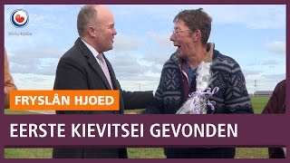 REPO: Herman Mooi vindt eerste kievitsei bij Slijkenburg