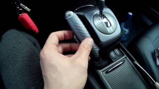 Honda Civic 4d как снять накладку с ручки ручного тормоза