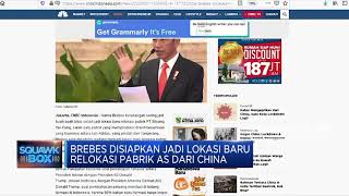 Top! Brebes Disiapkan Jadi Lokasi Pindah Pabrik AS dari China