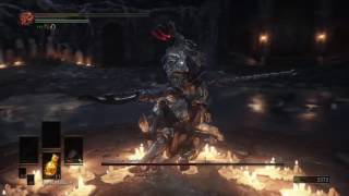 Champion Gundyr - Poison arrows & Skilled Caestus +9 (no parries)