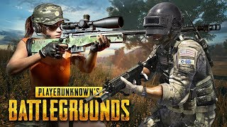 PUBG DUO FIRST PERSON w/ MY GIRLFRIEND!! (Player Unknown Battlegrounds)